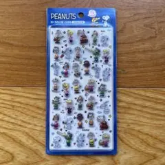 スヌーピー PEANUTS 3Dシール ぷっくりシール　韓国限定