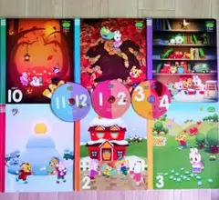 こどもちゃれんじ　すてっぷ　 絵本とDVDセット　10～3月号