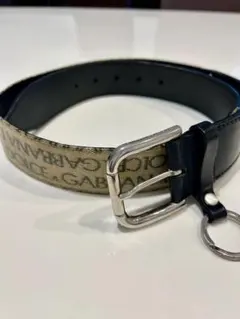 DOLCE&GABBANA ロゴベルト メンズ