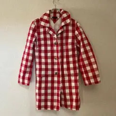 美品　TOMMY HILFIGER ステンカラーコート　レディース　チェック柄のサムネイル