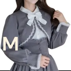 新品　眞白ありす　ボレロ　グレー　M しまむら
