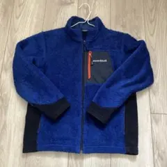 mont-bell キッズ フリースジャケット 140 クリマエア