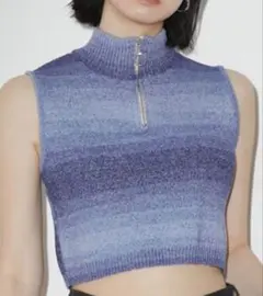 EMODA グラデーションハーフジップタンクトップのサムネイル