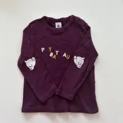 プチバトー ロンT カットソー 24m/86cm