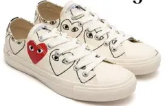 【新品】プレイ　コムデギャルソン　コンバース 25cm