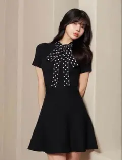 Apuweiser-riche WEB LIMITED 5分袖ドットチュニック - メルカリ