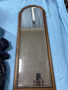イタリア製 アンティークミラー　壁掛け 鏡 ウォールミラー