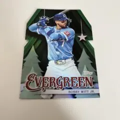 Bobby Witt Jr. Topps Holiday E-12 ダイカット