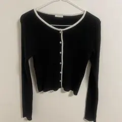 GU ブラック カーディガン 長袖