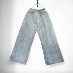 ワイドデニムパンツ ライトブルー　ティップトップ tip topのサムネイル