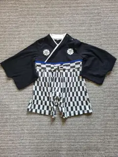 ベビー服 着物風　袴風　80サイズ　ロンパース