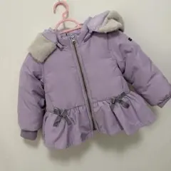 プティマイン ペプラムダウンジャケット