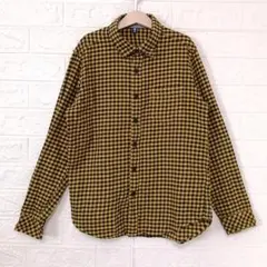 UNIQLO　ギンガムチェック フランネル シャツ　150