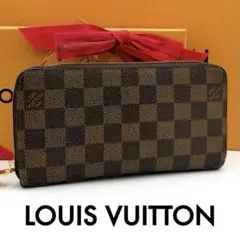✨定番ダミエエベヌ✨ ルイヴィトン ジッピーウォレット 長財布 男女
