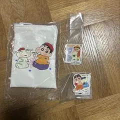 クレヨンしんちゃん コミックス あそーとコレクション ポーチ フレークシール