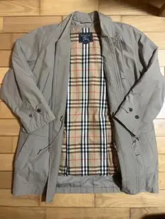 【極希少】バーバリー プローサム ダウンライナー付 中綿コート ノバチェック M