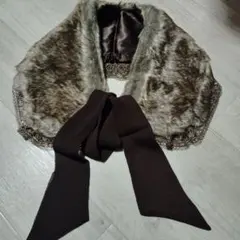 つけ襟フェイクファー　2点セット セール対象外