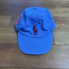 ラルフローレン 青 コットンキャップ　2T〜4T