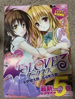 To LOVEる -とらぶる- ダークネス 5巻　販促ポスター