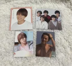 平野紫耀厚紙カード«大 »4枚セット‼️