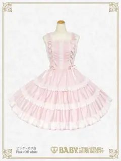 BABY THE ミルフィーユJSK ピンク　試着のみ　タグあり