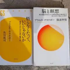 脳と瞑想、 悟らなくたっていいじゃないか2冊セット　プラユキ・ナラテボー他