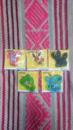 z*e様 ファミリーマート限定 ポケモン アクリルキーホルダー 第二弾の全種5個