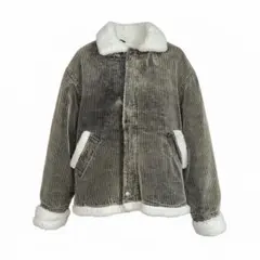 ファー付きフード クロップドジャケット elev似