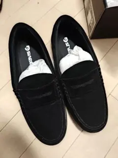 グラビス ブラック ローファー　オジェック　箱付き　美品のサムネイル