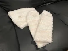 ジェラートピケ　腹巻き・ロング靴下セット