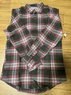 これからのシーズンにおすすめ❣️フランネルシャツ 長袖 男女兼用