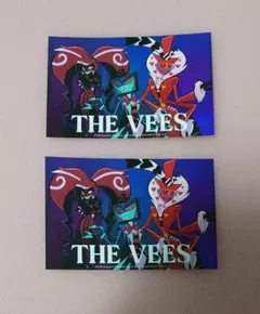 ハズビンホテル　新宿マルイ　購入特典ステッカー　VEES　2枚セット