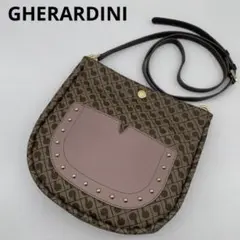 GHERARDINI ゲラルディーニ ショルダーバッグ レザー PVC 総柄のサムネイル