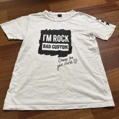 RAD CUSTOM 白Tシャツ160のサムネイル