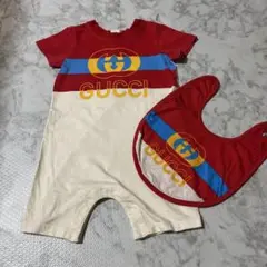 GUCCIロンパース・ビブセット 69サイズ