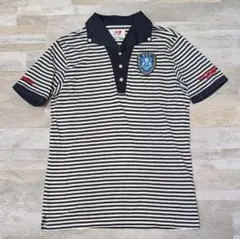 ★春セール★マスターバニーエディション ボーダー ポロシャツ 日本製 5/L相当