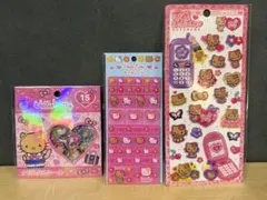 【国内正規品】日焼けキティ クリスタルシール タイルシール 平成はっぴーフォン