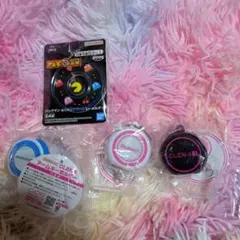 PAC-MAN バックパックマスコット 、クレナのアームキーホルダーセット