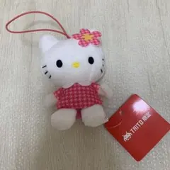 ハローキティ マスコット タイトー限定 Myハローキティマスコット 千鳥柄