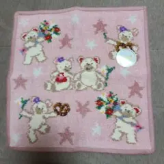 フェイラー 新品ハンカチピンクベアー