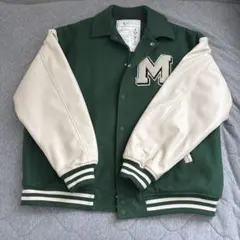 グリーン/ホワイト スタジャン