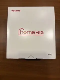 【新品未使用】（値引き交渉可）docomo HR02 5Gルーター 本体