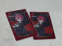 ツイステッドワンダーランド メタルカード リドル 制服SD柄