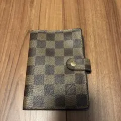 ルイ・ヴィトン ダミエ・キャンバス 手帳カバー　PM
