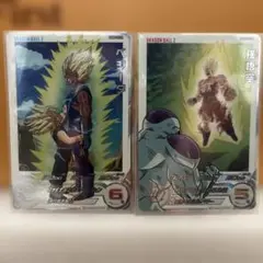 ドラゴンボールヒーローズ　孫悟空　ベジータ