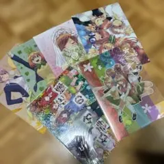 五等分の花嫁 クリアファイル 6枚セット販売