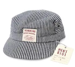 ヒッコリーワークキャップ MEN'S BIGI 美品のサムネイル