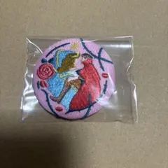 ディズニー刺繍缶バッチ　眠れる森の美女