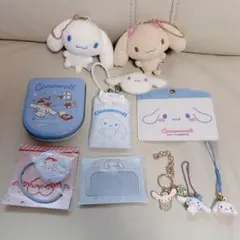 シナモロール キーホルダー　ヘアピン　ヘアゴム　11点セット　まとめ売り