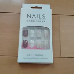 DIYネイルチップ 24個入り ナチュラル